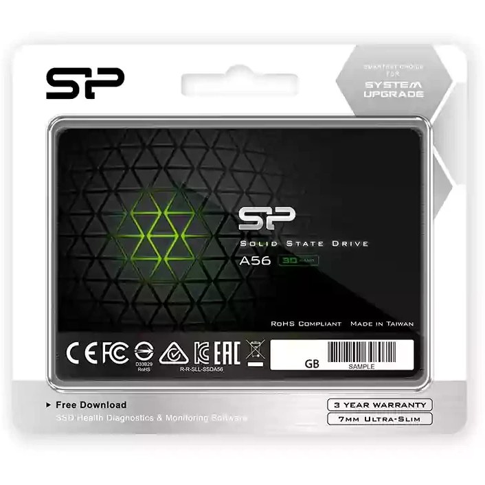 حافظه اس اس دی اینترنال سیلیکون پاور مدل Ace A56 ظرفیت 128 گیگابایت