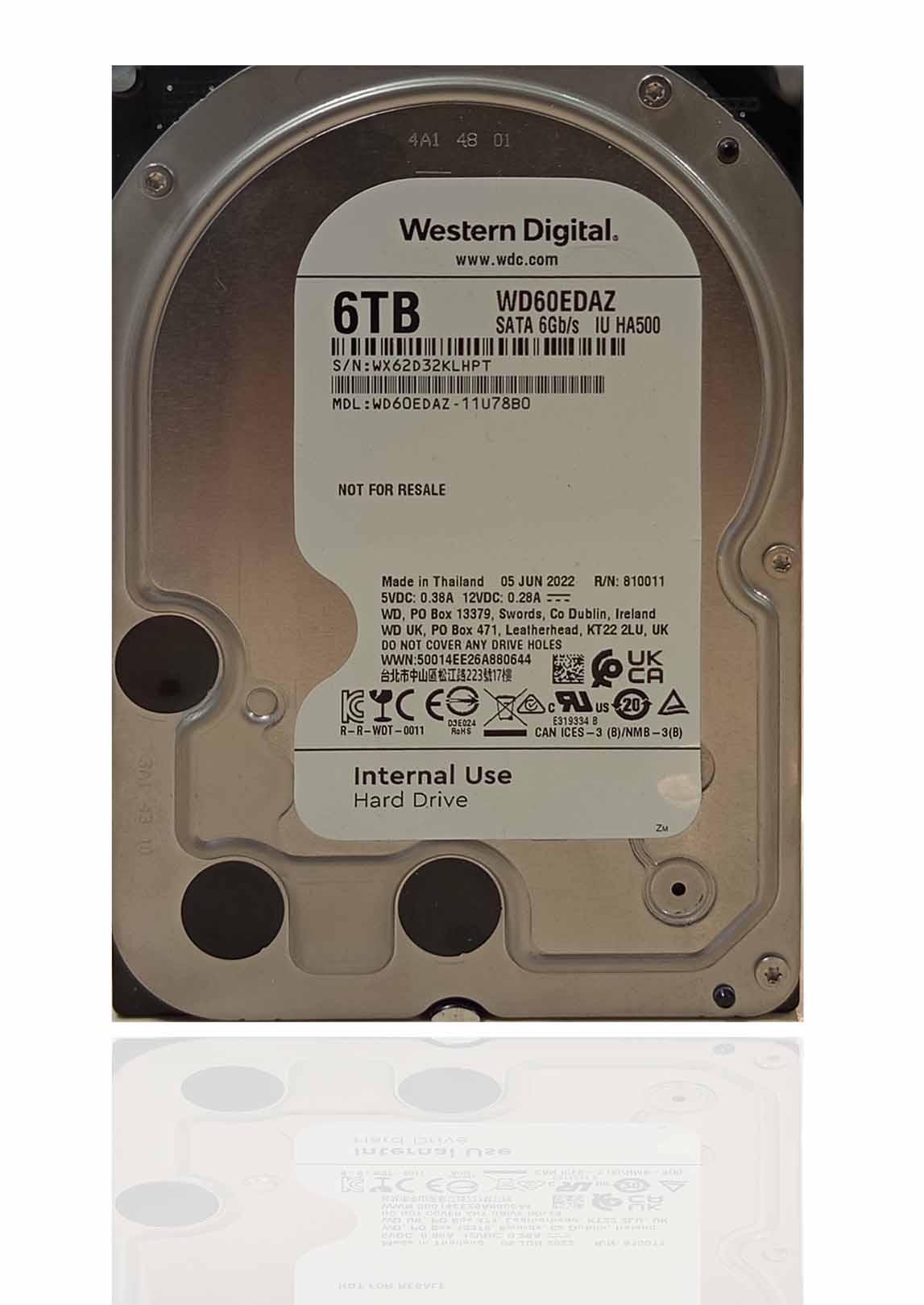 هارد 6Tb SATA وسترن دیجیتال