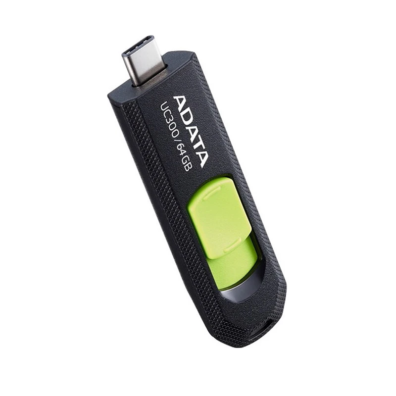 فلش ADATA مدل UC300 ظرفیت ۶۴ گیگابایت USB 3.2
