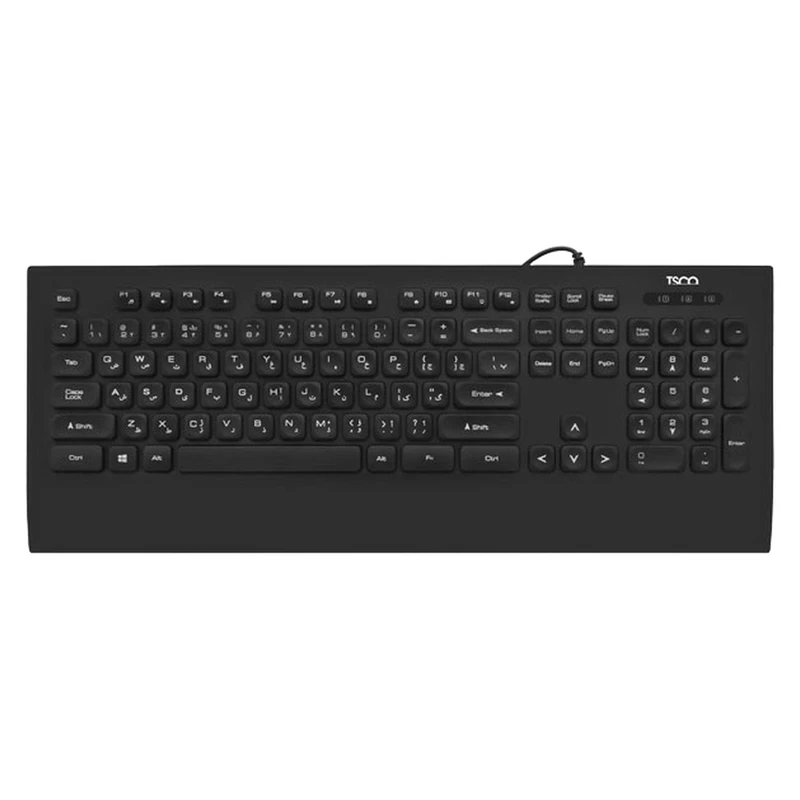 کیبورد سیمی تسکو مدل TK 8027