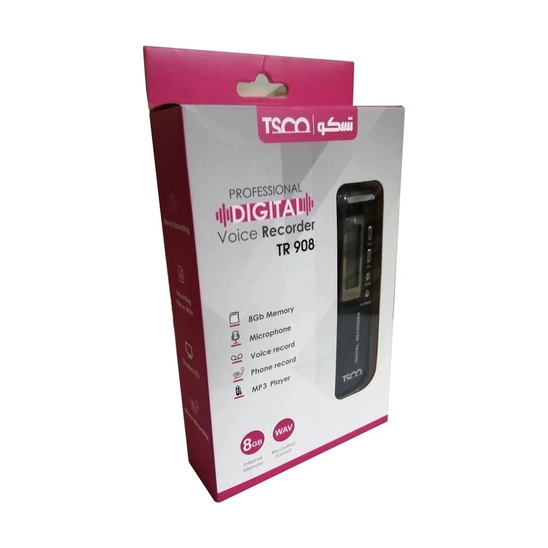 ضبط‌کننده صدای دیجیتال تسکو مدل TR 908