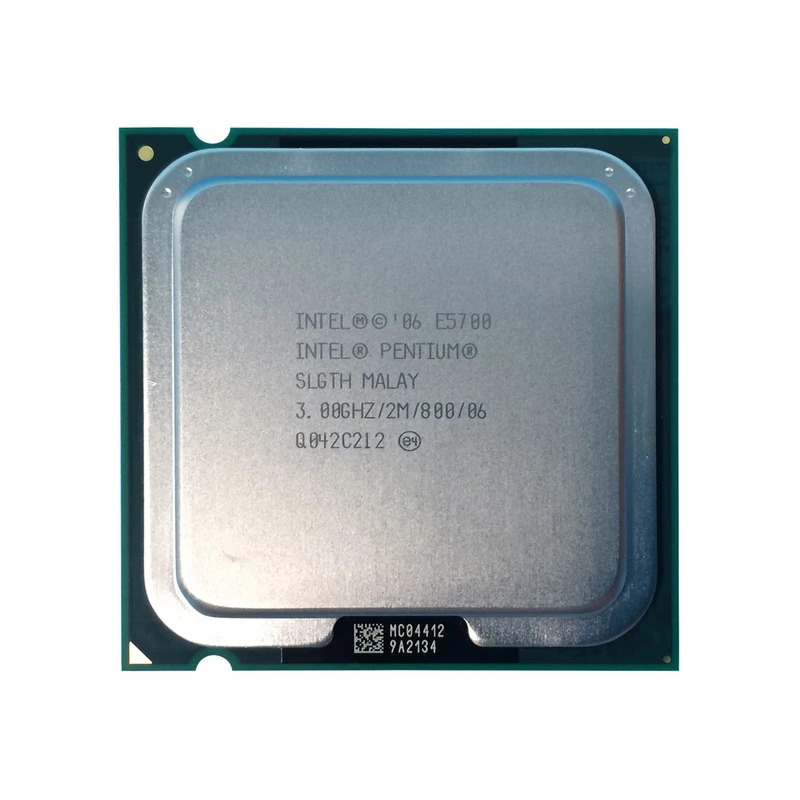 پردازنده کامپیوتر اینتل مدل Pentium E5700 استوک