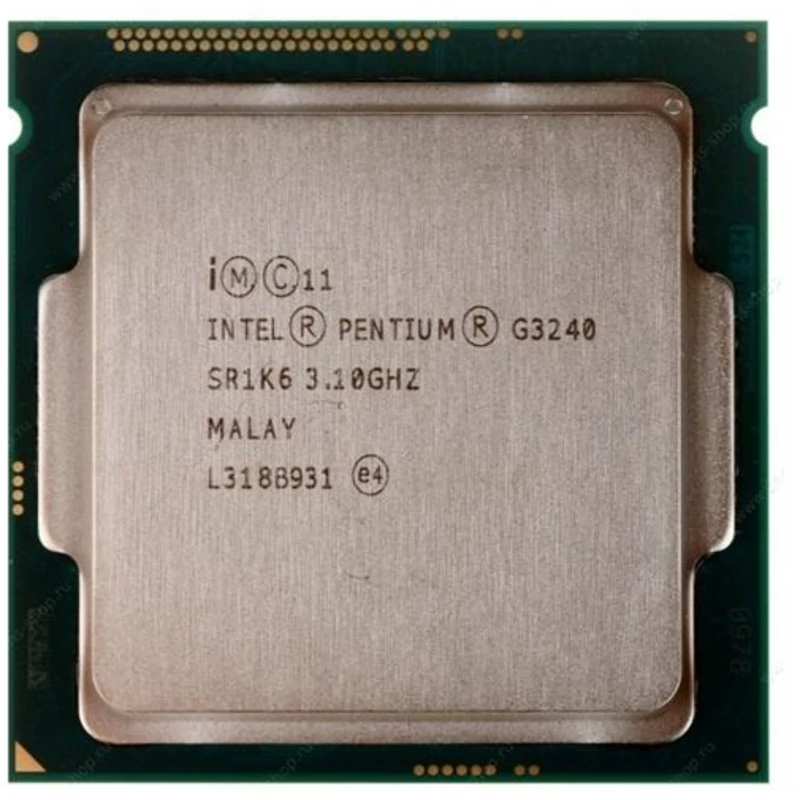پردازنده کامپیوتر اینتل Pentium G3240 Haswell استوک