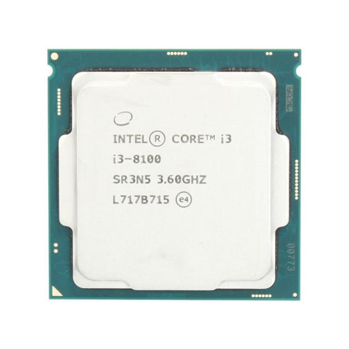پردازنده کامپیوتر اینتل مدل Core i3-8100 استوک