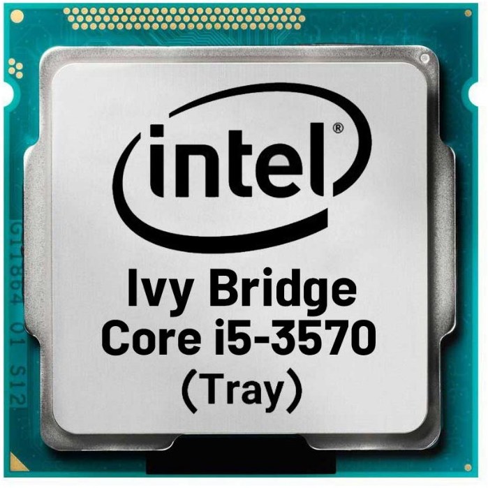پردازنده کامپیوتر اینتل مدل Core i5-3570 استوک