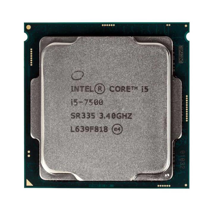 پردازنده کامپیوتر اینتل مدل Core i5-7500 استوک